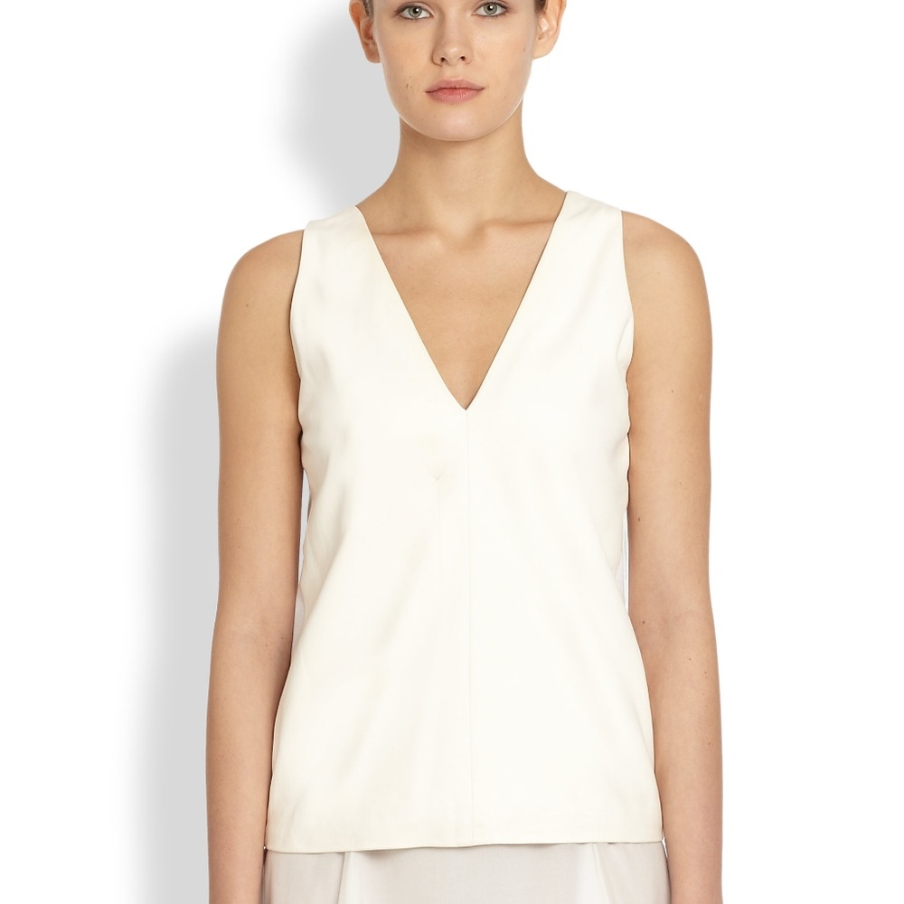 Knit Vest in Winter White